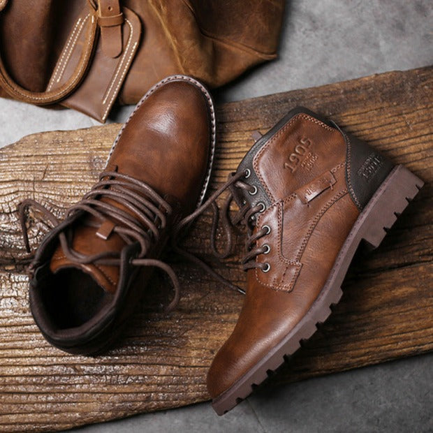 Bota de Cuero para Hombre Vitto Stefano Romano®