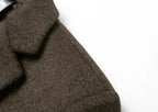 Abrigo de Lana de Diseñador Slim Fit para Hombre Luca Stefano Romano®
