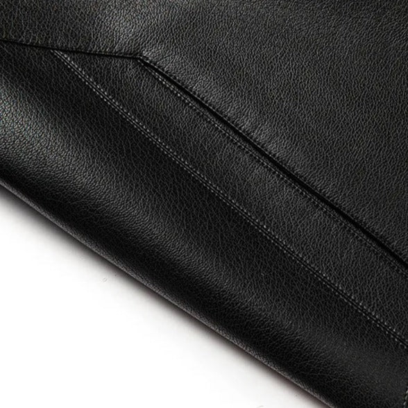 Chamarra de Cuero Diseñador Premium para Hombre Stefano Romano®