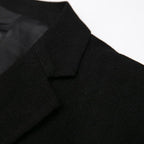Blazer Plus Size Negro Luxury para Hombre Stefano Romano®