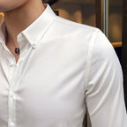 Camisa de Vestir Slim para Hombre Elegance Stefano Romano®