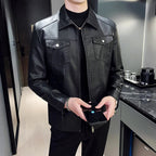 Chamarra de Cuero para Hombre Marco Stefano Romano®