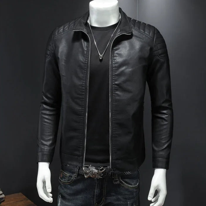 Chamarra de Cuero para Hombre Luca Stefano Romano®