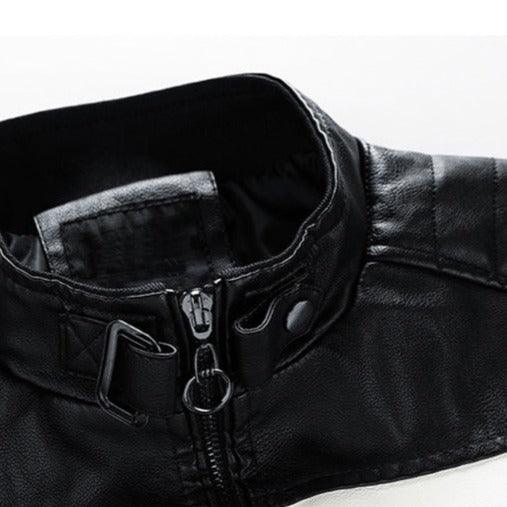 Chamarra de Cuero Original para Hombre Marco Stefano Romano®