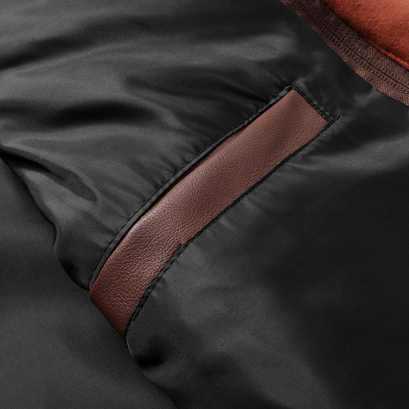 Chamarra de Cuero Original para Hombre Alessandro Stefano Romano®