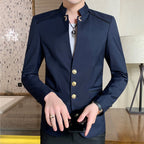Blazer Sport Fino Moderno para Hombre Alessandro Stefano Romano®