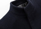 Abrigo Trench Coat Cuello Alto para Hombre Stefano Romano®