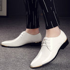 Zapato de Cuero Charolado para Hombre Luca Stefano Romano®