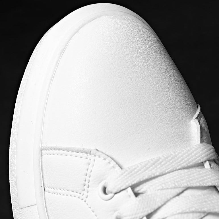 Tenis de Cuero Blanco para Hombre Stefano Romano®