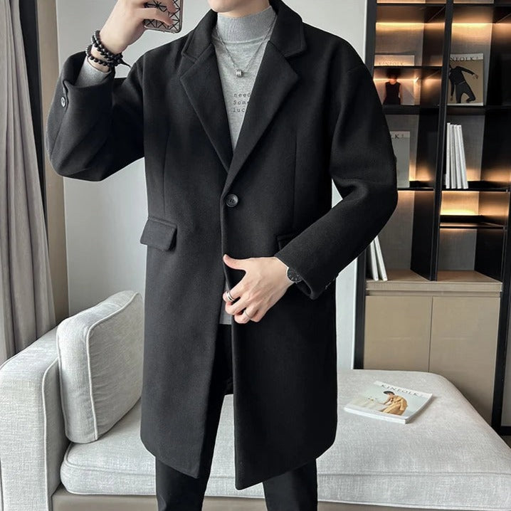 Abrigo de Lana para Hombre Alessandro Stefano Romano®