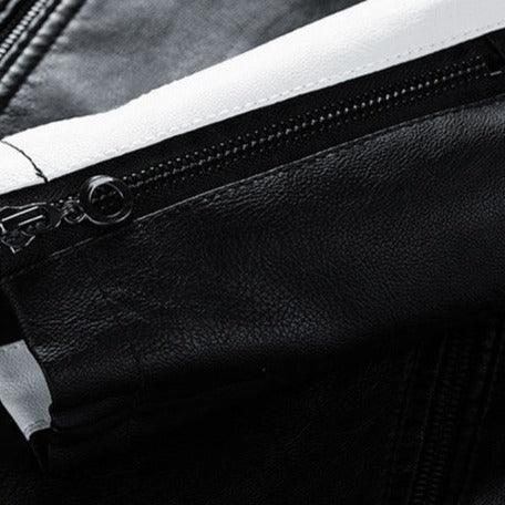 Chamarra de Cuero Original para Hombre Marco Stefano Romano®
