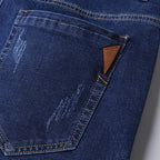 Pantalón de Mezclilla Recto para Hombre Matteo Stefano Romano®
