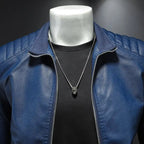 Chamarra de Cuero para Hombre Luca Stefano Romano®