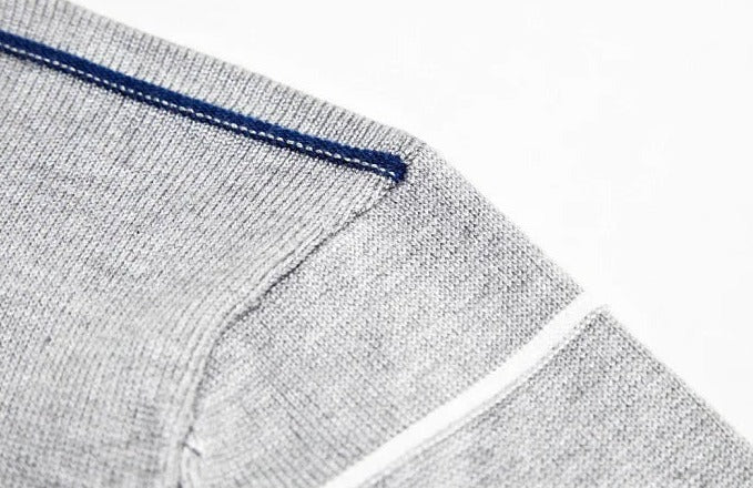 Suéter a Rayas Cuello Redondo para Hombre Alessandro Stefano Romano®