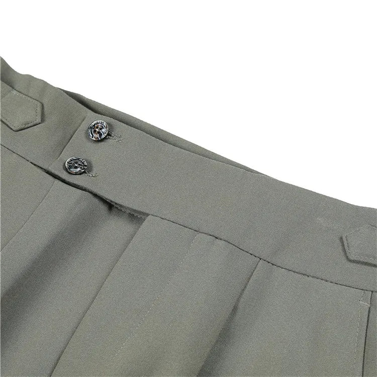 Pantalón de Sastre Algodón para Hombre Stefano Romano®