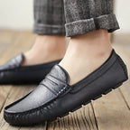 Mocasín de Cuero Genuino Antiderrapante para Hombre Stefano Romano®