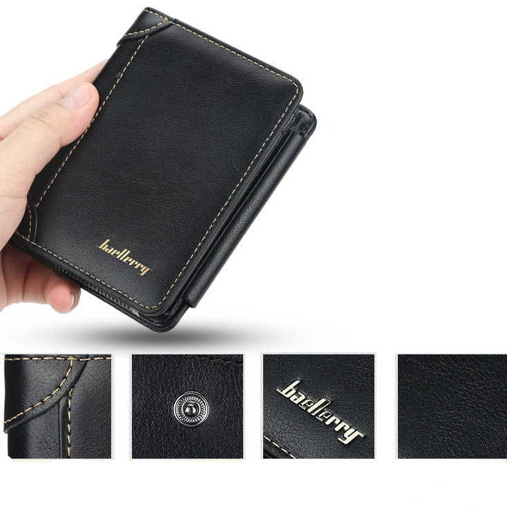 Cartera para Hombre de Cuero Vintage Stefano Romano®