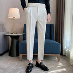 Pantalón de Vestir Slim Fit Gurkha para Hombre Lorenzo Stefano Romano®