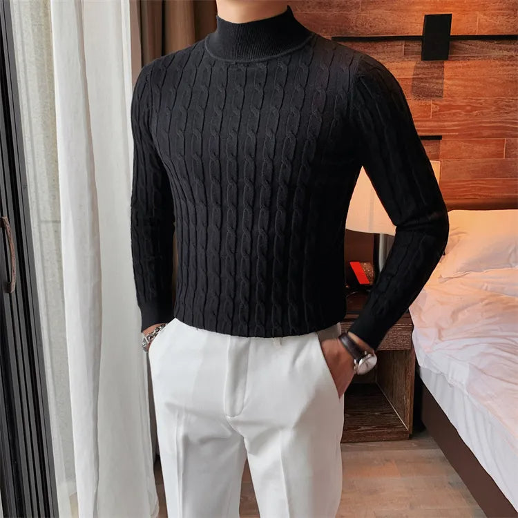 Suéter de Cuello Alto para Hombre Milan Stefano Romano®