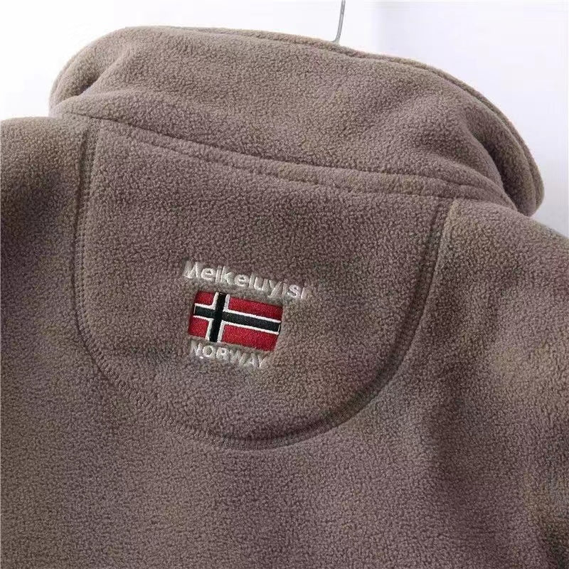 Sudadera Chamarra con Cierre para Hombre Stefano Romano®