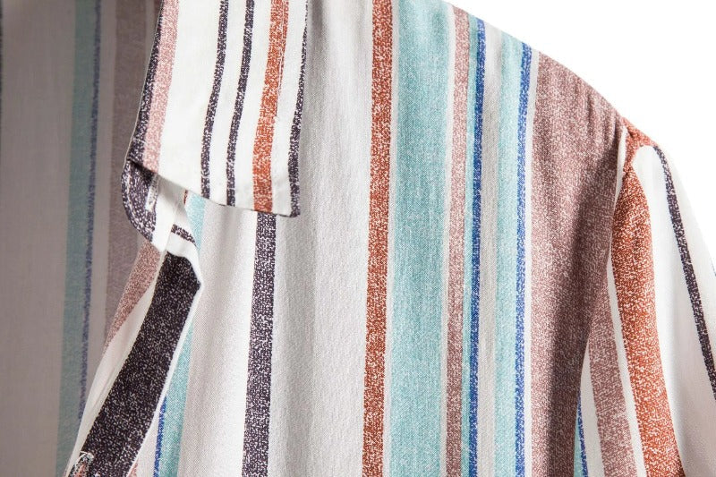 Camisa a Rayas para Hombre Icatu Stefano Romano®