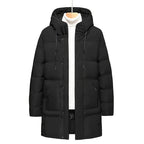 Chamarra Puffer Larga Plus Size para Hombre Stefano Romano®
