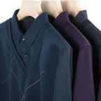 Suéter Cuello Polo Vestir para Hombre Stefano Romano®