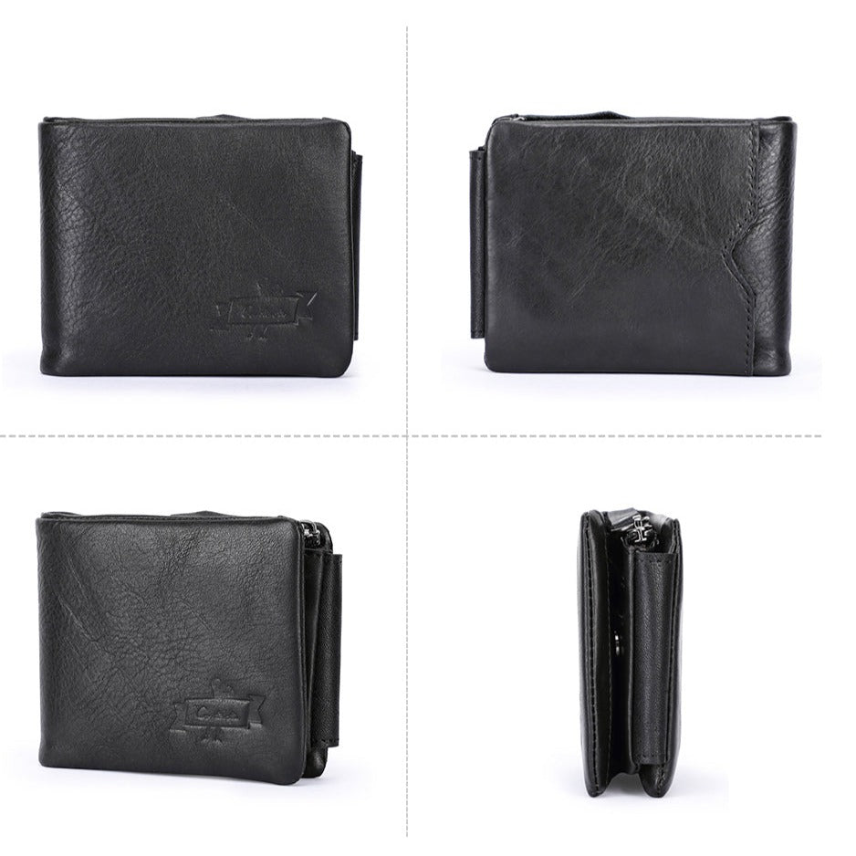 Cartera de Cuero Genuino para Hombre Marco Stefano Romano®