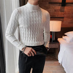 Suéter de Cuello Alto para Hombre Milan Stefano Romano®
