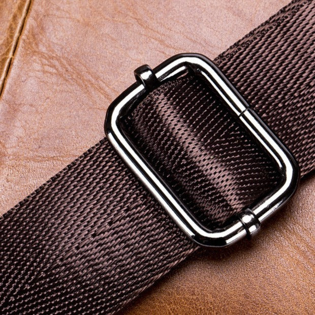 Bolsa Pequeña de Cuero Genuino para Hombre Marco Stefano Romano®