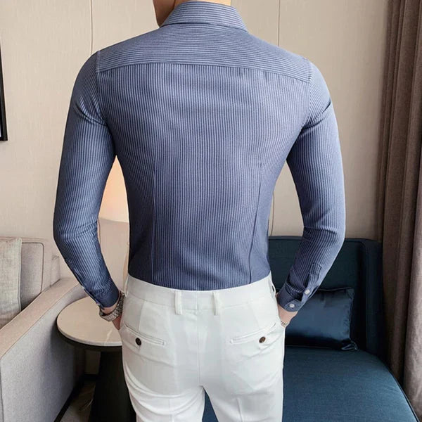 Camisa de Vestir para Hombre a Rayas Stefano Romano®