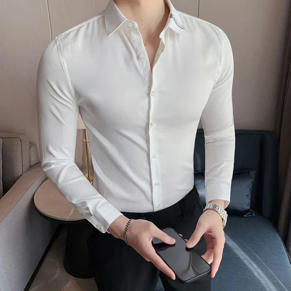 Camisa de Vestir para Hombre a Rayas Stefano Romano®