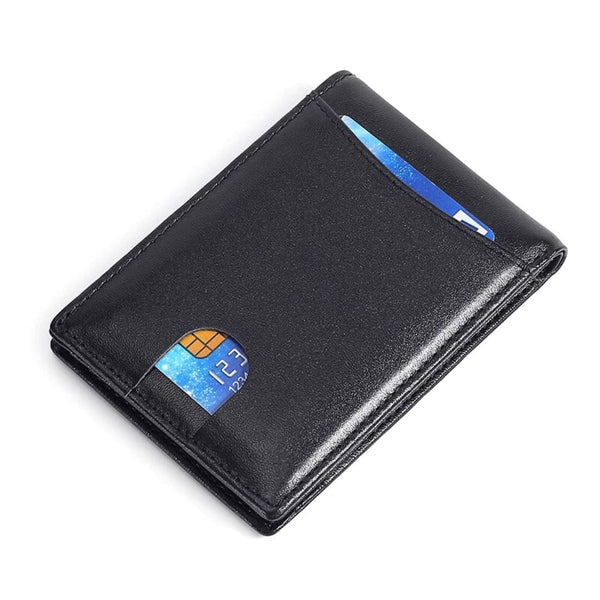 Cartera de Cuero para Hombre Antirrobo con Tecnología RFID Stefano Romano®