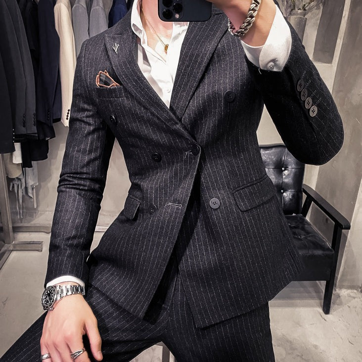 Blazer Sport Fino Moderno para Hombre de Doble Botonadura Stefano Romano®