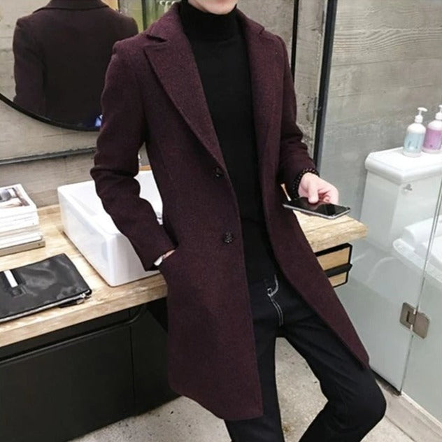 Abrigo de Lana para Hombre Marco Stefano Romano®