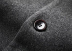 Abrigo de Lana de Diseñador Slim Fit para Hombre Marco Stefano Romano®