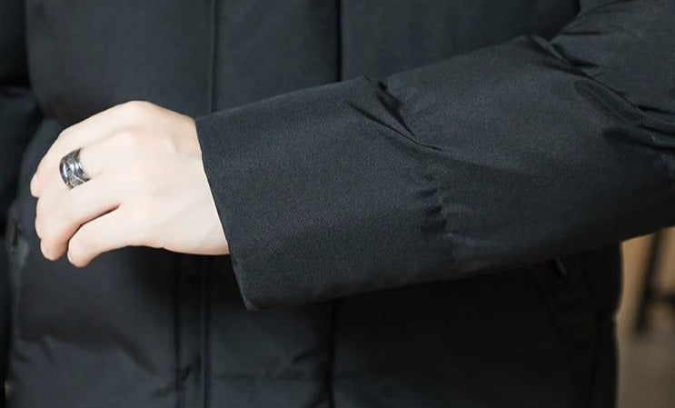 Chamarra Larga Puffer para Hombre Stefano Romano®