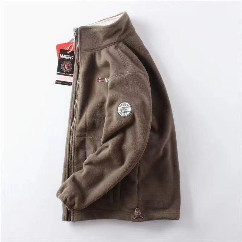 Sudadera Chamarra con Cierre para Hombre Stefano Romano®