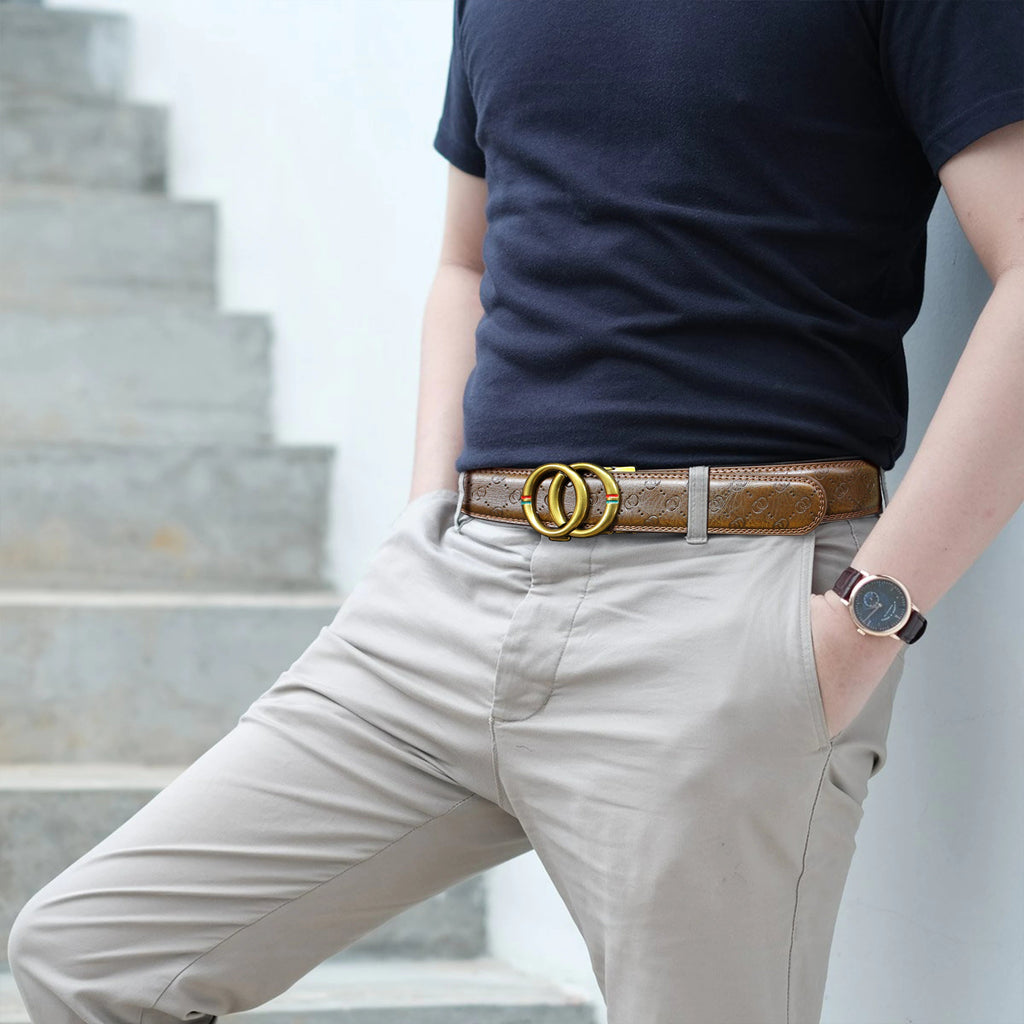 Cinturón de Cuero para Hombre Fashionis Stefano Romano®