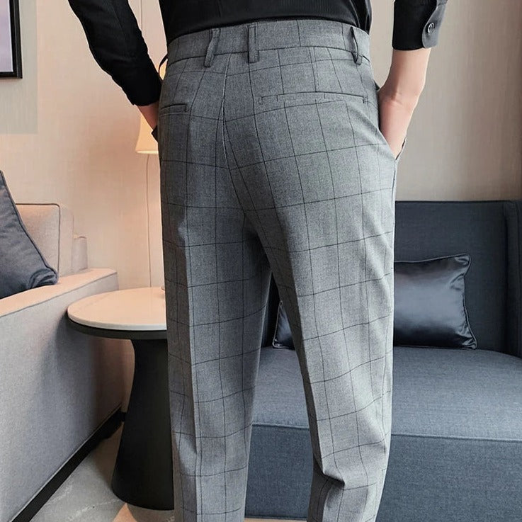 Pantalón de Vestir Slim Fit Gurkha para Hombre Alessandro Stefano Romano®