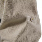 Camisa de Lino Cuello Mao Manga Larga para Hombre Matteo Stefano Romano®