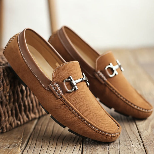 Mocasín de Gamuza para Hombre Stefano Romano®