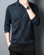 Suéter Cuello Polo Vestir para Hombre Stefano Romano®