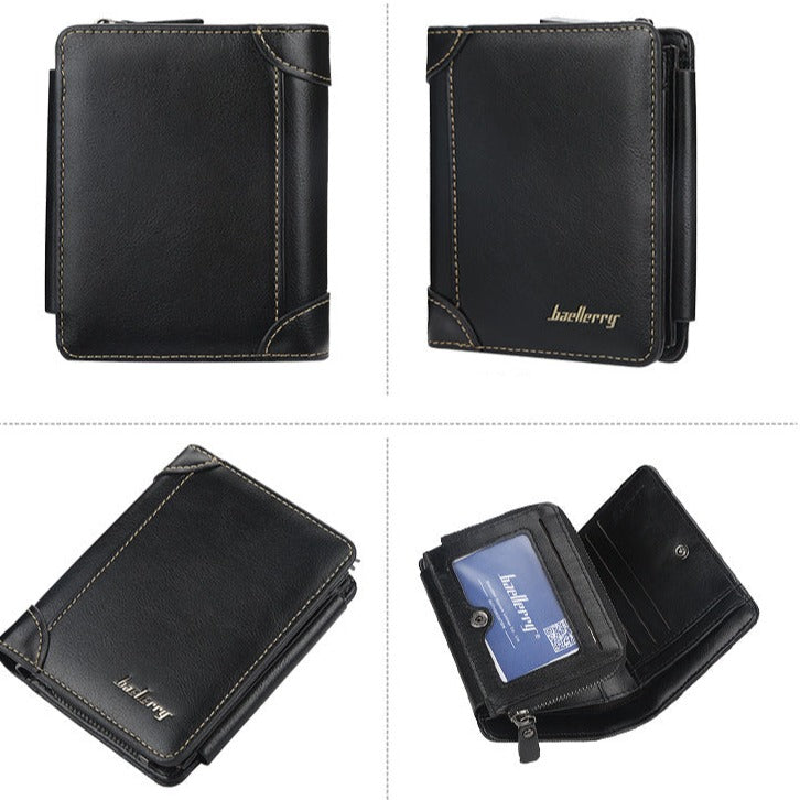 Cartera para Hombre de Cuero Vintage Stefano Romano®