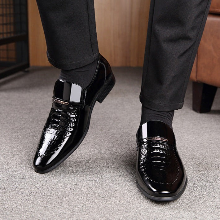 Zapato de Cuero Charolado para Hombre Marco Stefano Romano®