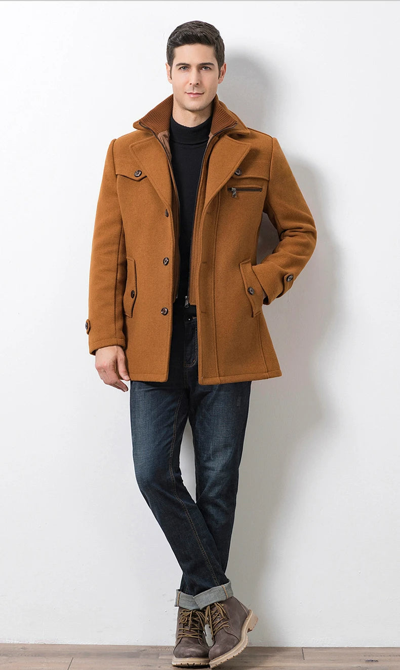 Abrigo para Hombre de Diseñador Stefano Romano®