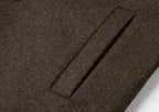 Abrigo de Lana de Diseñador Slim Fit para Hombre Luca Stefano Romano®
