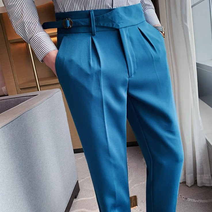 Pantalón de Vestir Slim Fit Gurkha para Hombre Giorgio Stefano Romano®