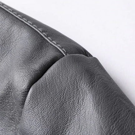 Chamarra Premium de Cuero para Hombre Stefano Romano®