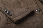 Abrigo Trench Coat de Lana para Hombre de Diseñador Stefano Romano®